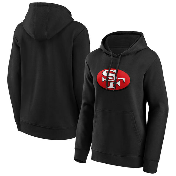 San Francisco 49ers Hoodie Women's NFL Classic Logo Hoodie
