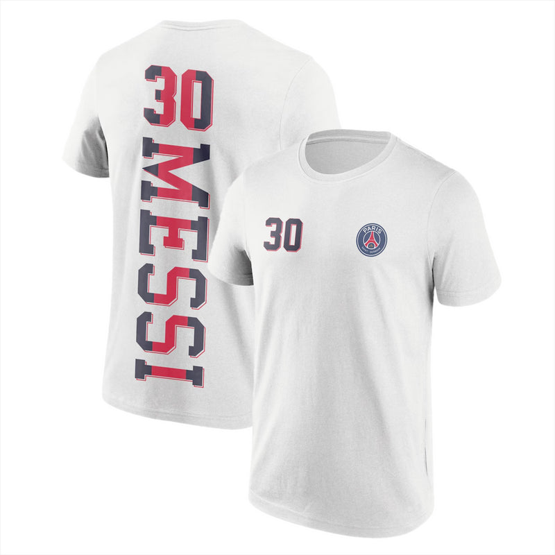 PSG Men's Football T-Shirt Paris Saint Germain Messi 30 Top