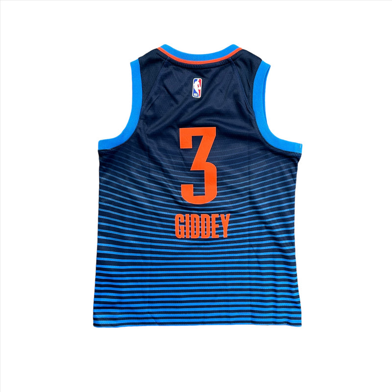 Oklahoma City Thunder Jersey Kid's NBA Nike Statement - Giddey