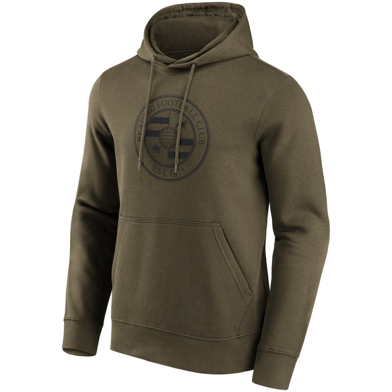 Reading Football Men's Hoodie Mono Logo Graphic Hoodie