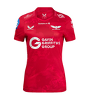 Scarlets Women's Rugby Shirt Castore Red Home Jersey