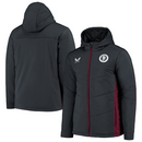 Aston Villa Women's Jacket Castore Staff Bench Dark Grey Jacket