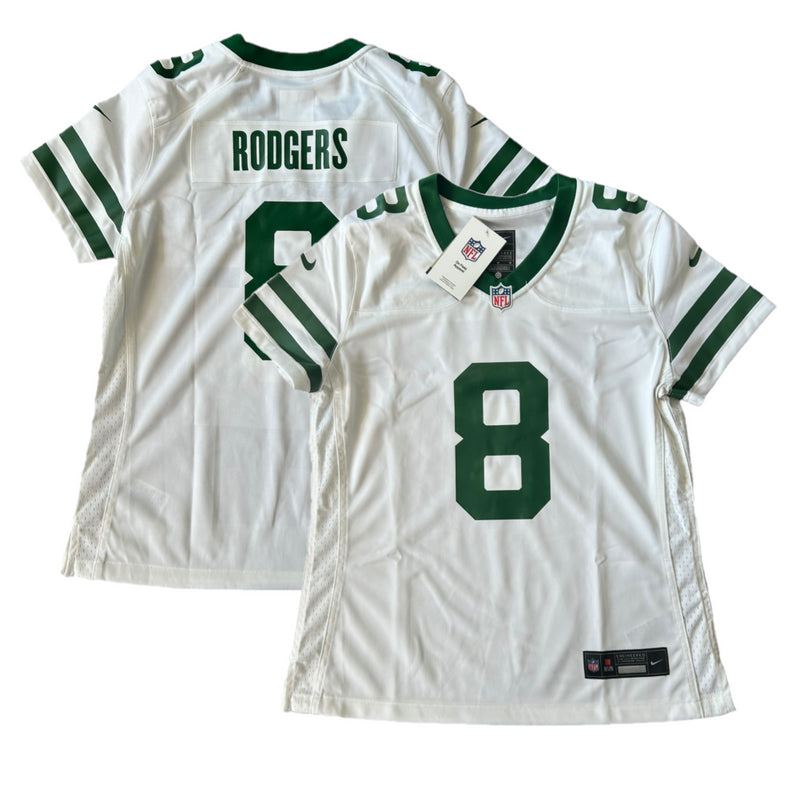 New York Jets Jersey Nike NFL Women's Alternate Top - Rodgers 8