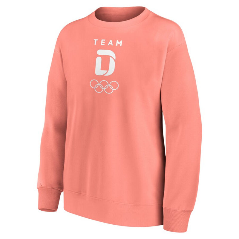 Team D Women's Sweatshirt Olympics Mono Logo Sweatshirt