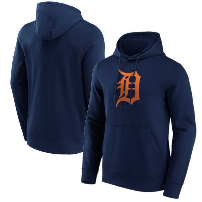 Detroit Tigers Men's Hoodie MLB Secondary Colour Logo Hoodie