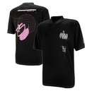AC Milan Men's T-Shirt Puma Football Black Statement Top
