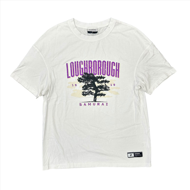 Samurai Loughborough University T-Shirt Men's White Rugby Top