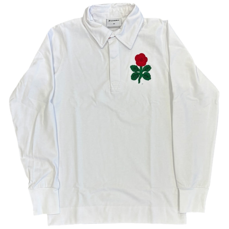 England Men's Rugby Shirt Samurai Heritage Top
