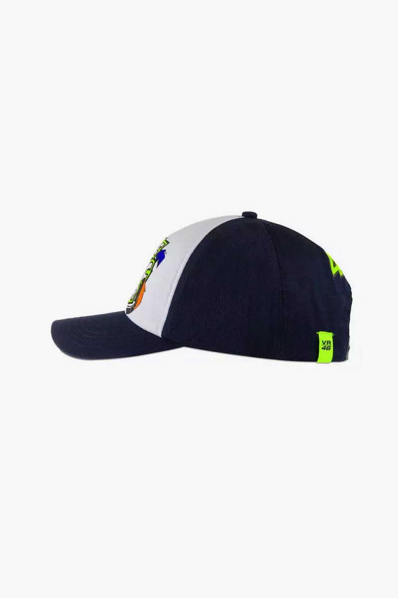 Valentino Rossi Black Cap Moto GP Women's Street Art Team Cap