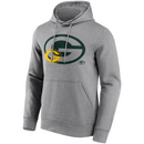 Green Bay Packers Hoodie Men's NFL Grey Top