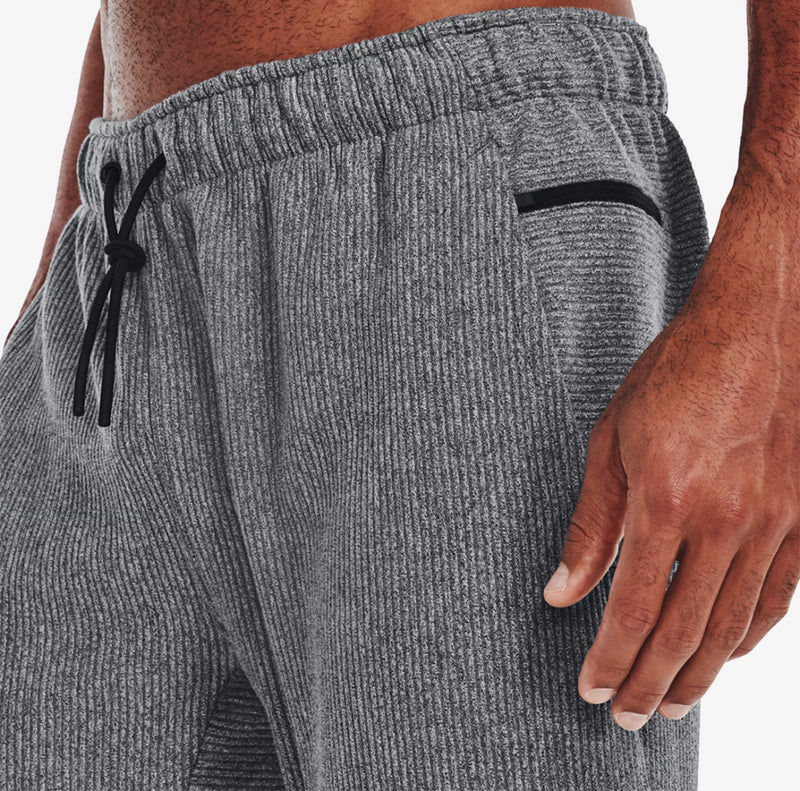 Under Armour Men's Joggers UA Ottoman Fleece Grey Sweatpants
