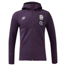 England Rugby Kid's Jacket Umbro Purple Hooded Jacket