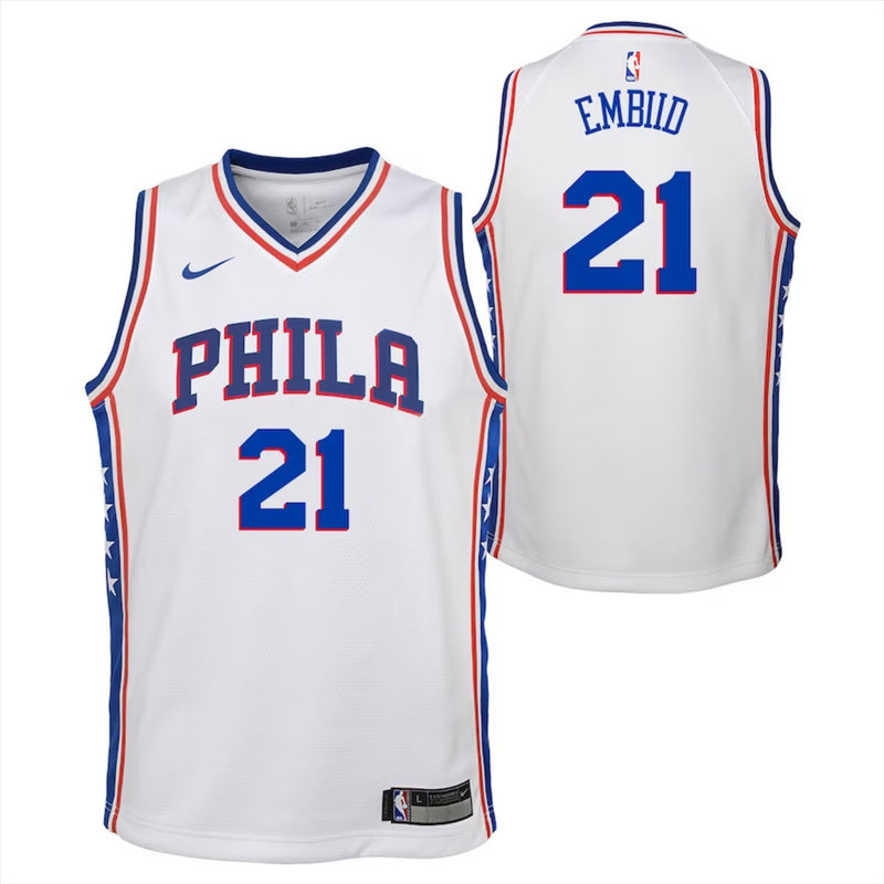 Philadelphia 76ers NBA Jersey Kid's Nike Basketball Shirt Top