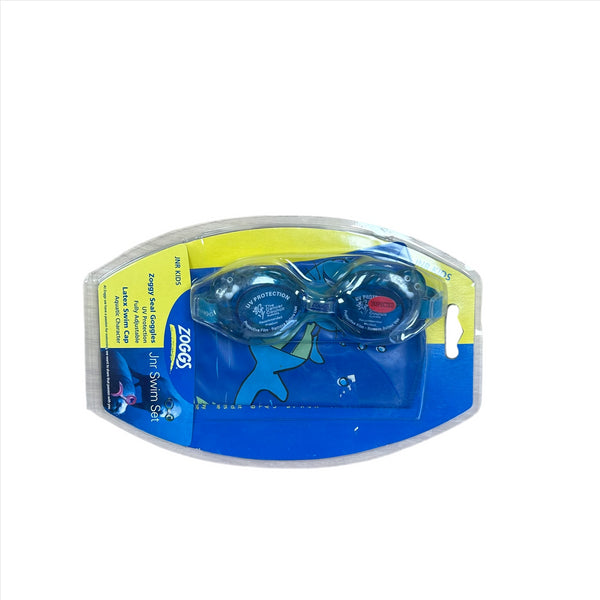 Zoggs Junior Swimming Goggles Blue UV Protection Goggles