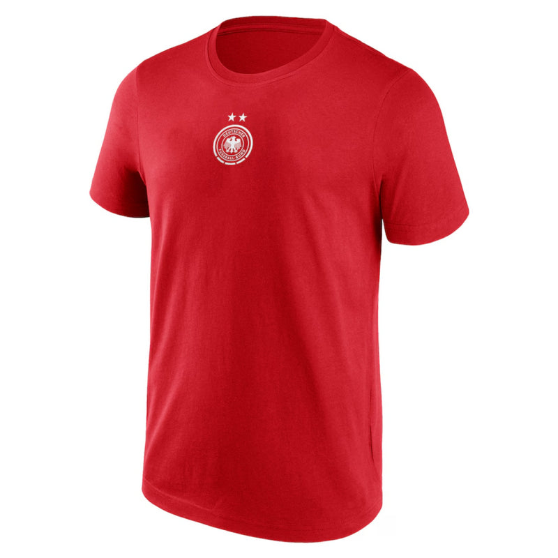 Germany Men's Football T-Shirt Small Mono Logo Top