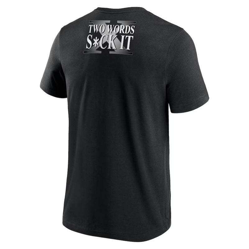 WWE Men's Graphic T-Shirt D-Generation X Two Words Top