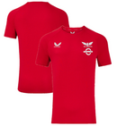 Scarlets Men's Rugby T-Shirt Castore Training Pro Players Top