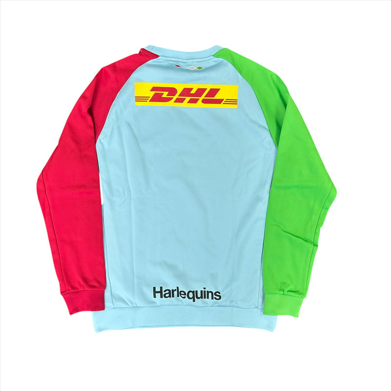 Harlequins Rugby Men's Sweatshirt Castore Pro Players Sweatshirt