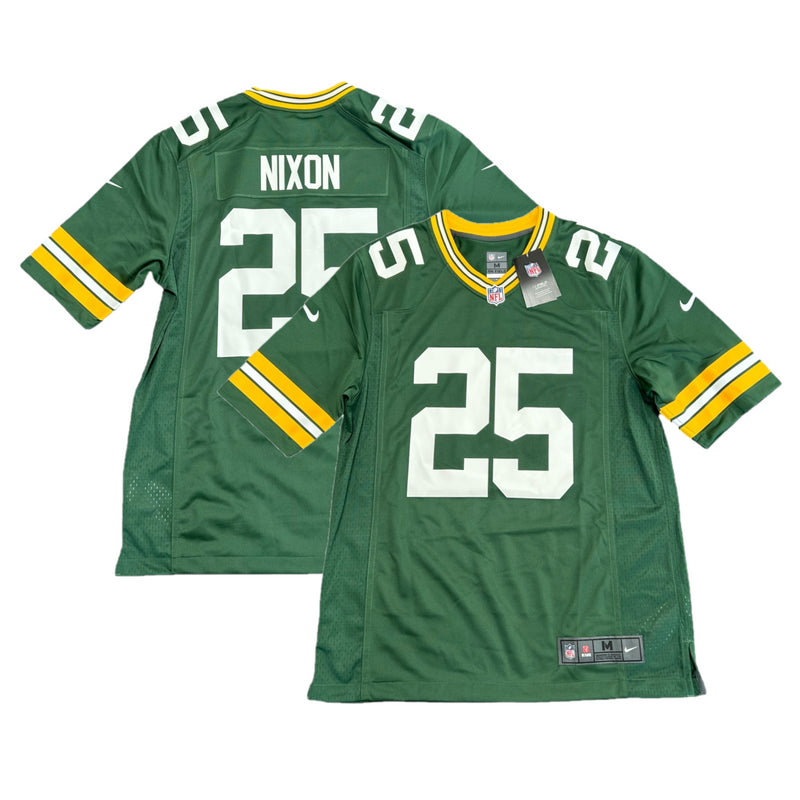 Green Bay Packers Jersey Men s Nike NFL Home Top Nixon 25