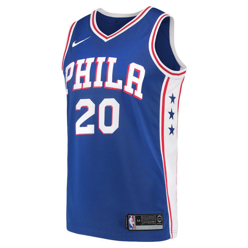 Philadelphia 76ers Men's Jersey NBA Nike Icon Jersey - Fultz 20