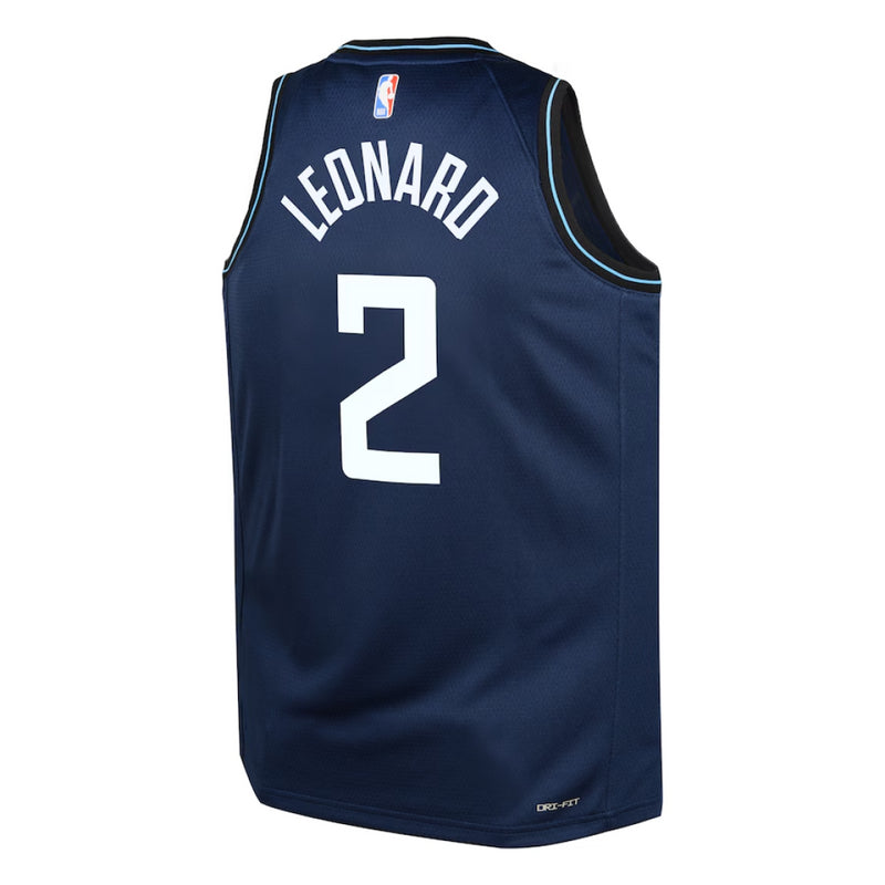 Los Angeles Clippers Jersey Men's Nike NBA City Top - Leonard 2