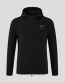 Men's  MK Dons FC Jacket Football Castore Hooded Travel Jacket