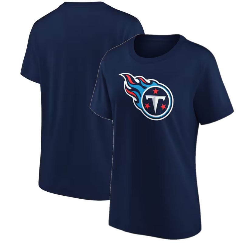 Tennessee Titans Women's T-Shirt NFL Primary Logo Graphic Top