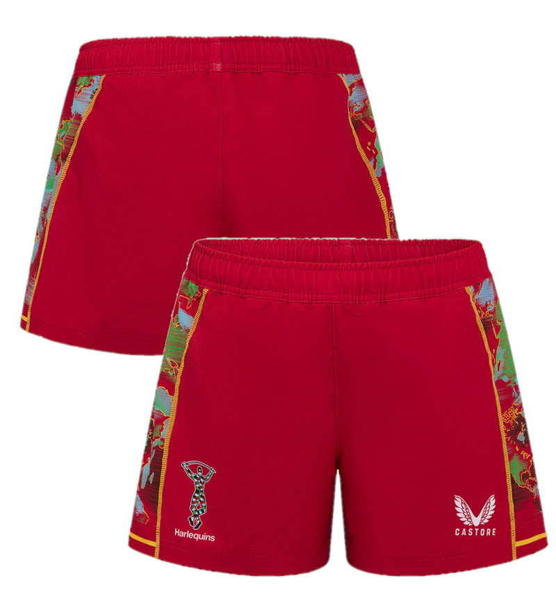 Harlequins Men's Rugby Shorts Castore Third Pro Shorts