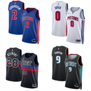 Detroit Pistons NBA Jersey Men's Nike Top