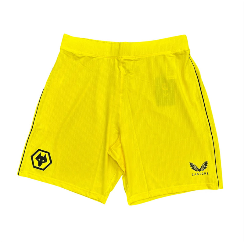 Wolverhampton Wanderers Football Shorts Men's Castore 3rd GK