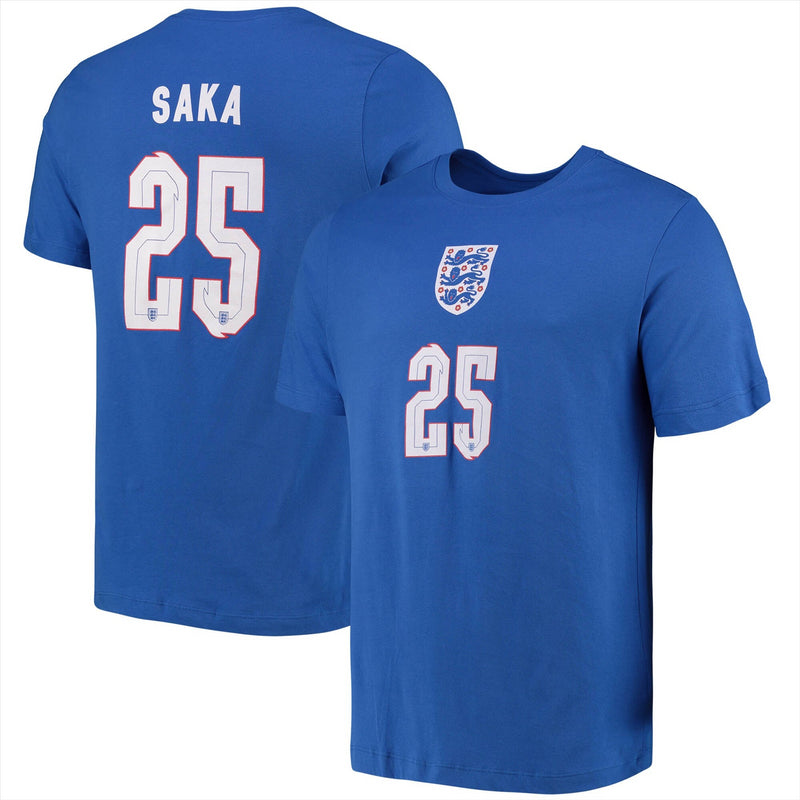 England Men's Football T-Shirt Nike Tee Top