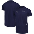 Derby County Men's T-Shirt Football Travel Navy Puma Top