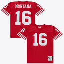 Men's San Francisco 49ers Jersey M&N NFL '89 Montana Jersey - New