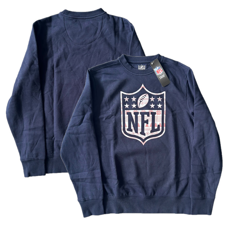 NFL Shield Men's Sweatshirt Christmas Logo Top