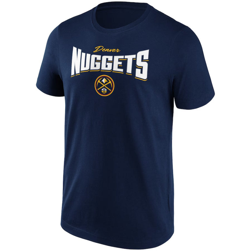 Denver Nuggets Men's T-Shirt NBA Word Arch Graphic T-Shirt