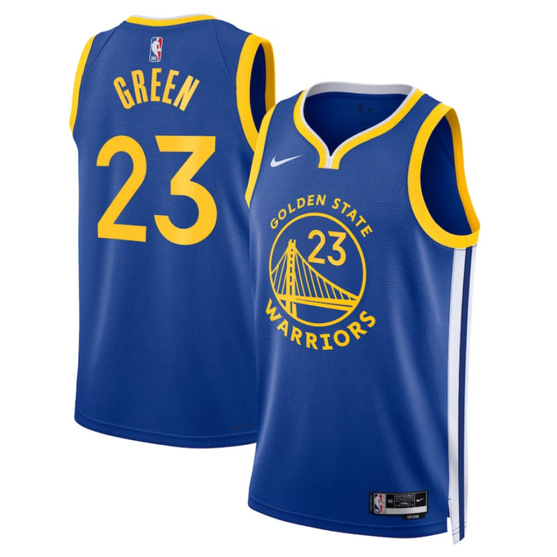 Golden State Warriors Jersey Men's NBA Nike Green 23 Top
