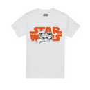 Star Wars Men's T-Shirt White Trooper Pair Graphic Top