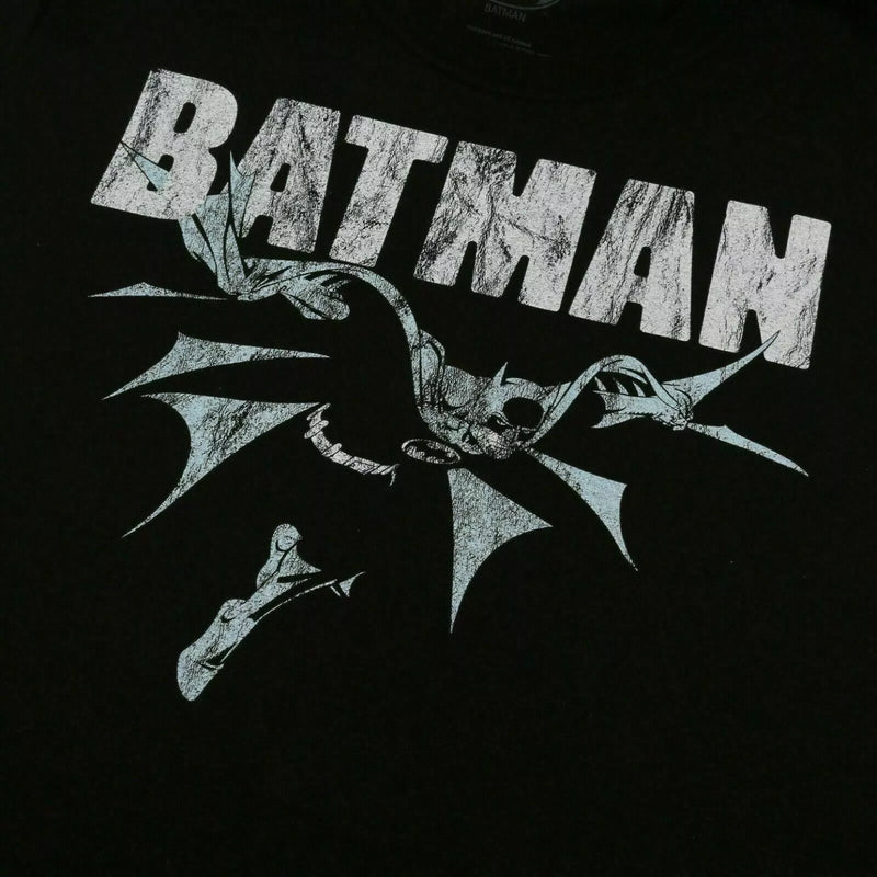 The Batman Men's T-Shirt DC Comics Glide Black Top