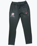 Saracens Men's Rugby Pants Castore Slim Fit Black Training Trousers