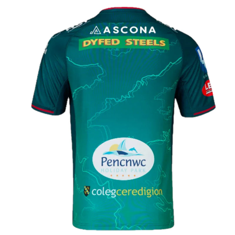 Scarlets Men's Rugby Shirt Castore Away 23/24 Jersey