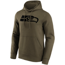 Seattle Seahawks Men's Hoodie NFL Khaki Top