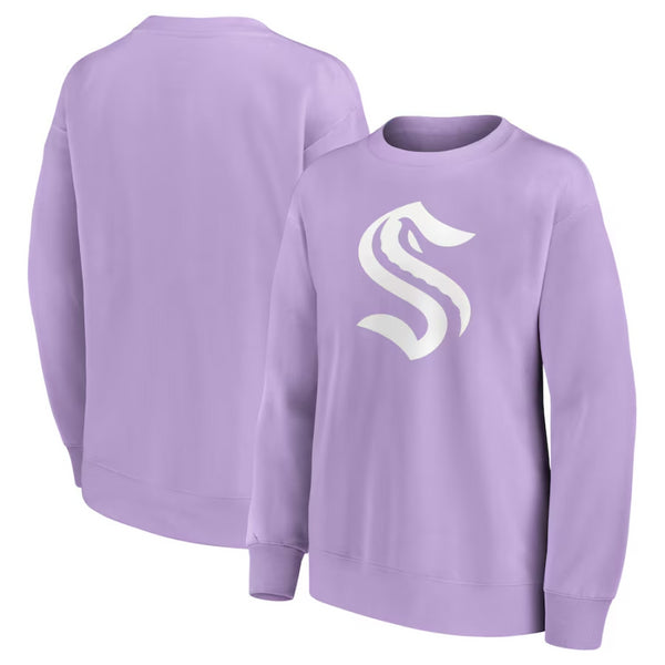 Seattle Kraken Women's Sweatshirt NHL Mono Logo Sweatshirt