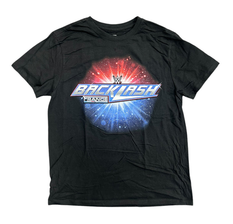 WWE Wrestling Men's T-Shirt Backlash France I Was There Top