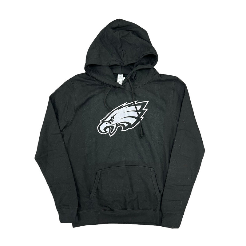 Philadelphia Eagles Men's Hoodie NFL Black Mono Logo Hoodie