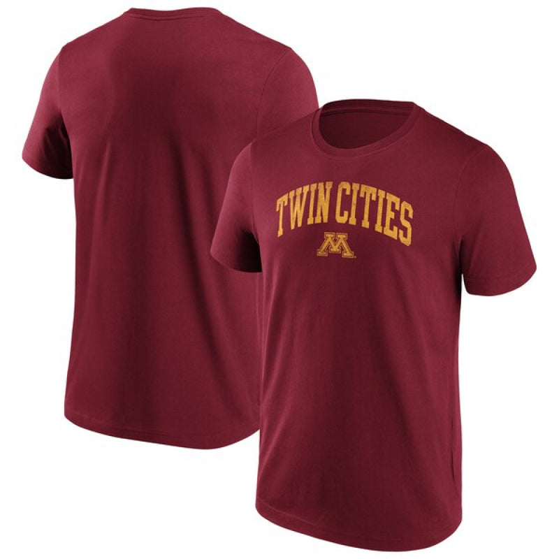 NCAA College Men's T-Shirt Minnesota Golden Gophers Graphic Top