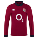 England Rugby Men's Shirt Umbro Alternate Classic LS Jersey
