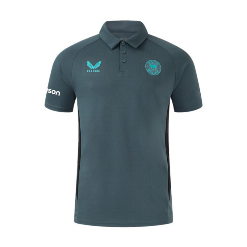 Bath Rugby Polo Shirt Castore Women's Pro Presentation Top