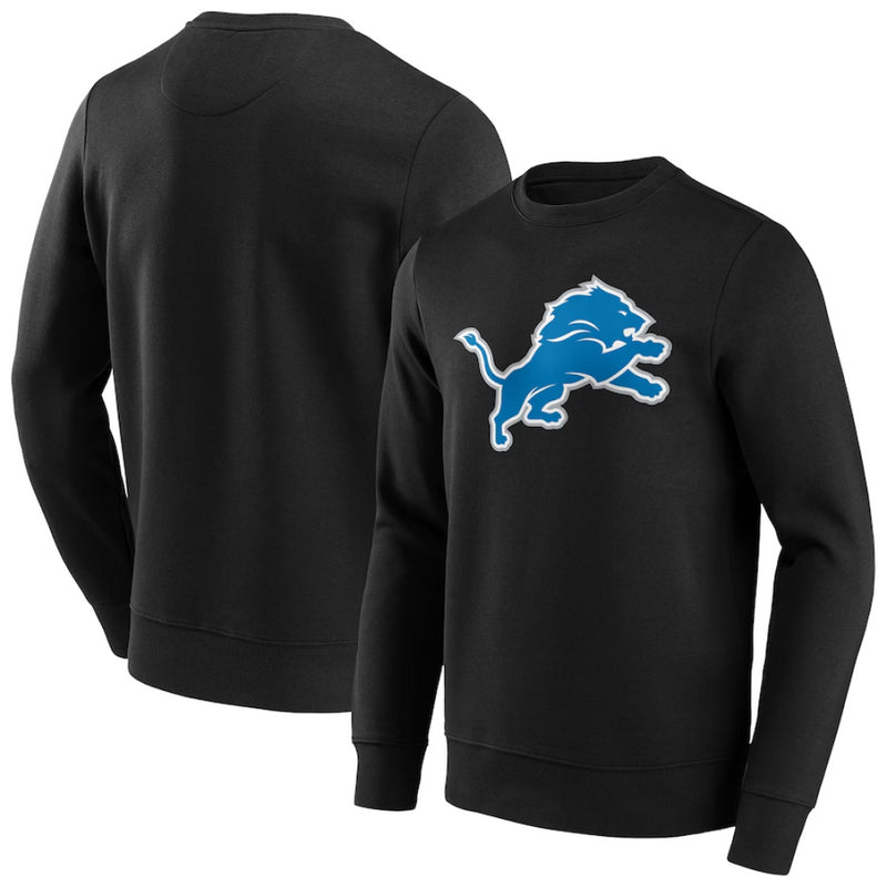 Detroit Lions NFL Sweatshirt Men's Alternate Colour Logo Top