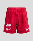 Scarlets Kid's Red Shorts Castore 24/25 Home Shorts
