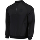 Hibernian Men's Football Jacket Black Mono Track Jacket